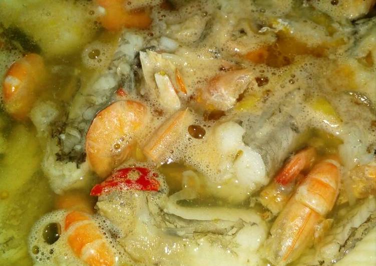 Masakan Populer Asam pedas sea food campur-campur Enak Sederhana