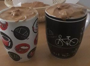 Una foto de Café Dalgona sin batidora