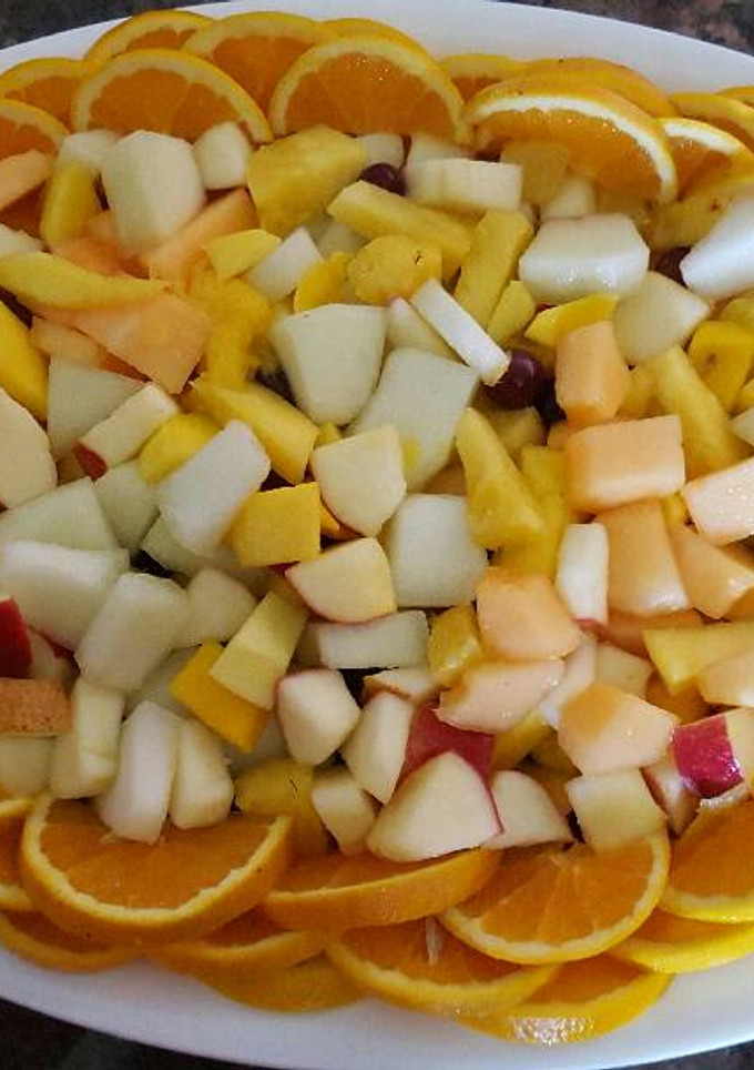 Una foto de Ensalada de frutas
