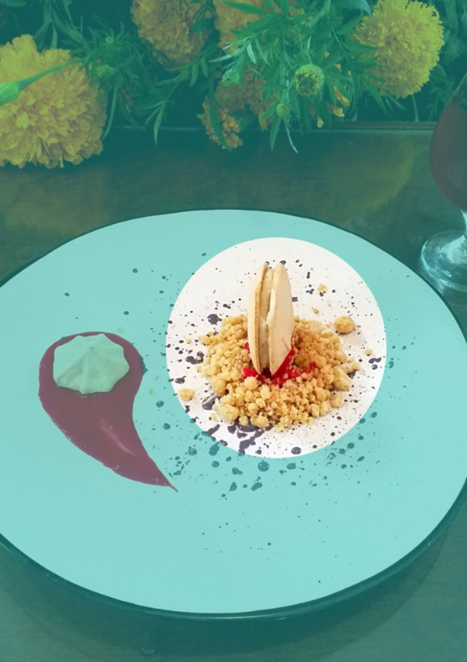 Una foto de Macarrons con base de merengue italiano