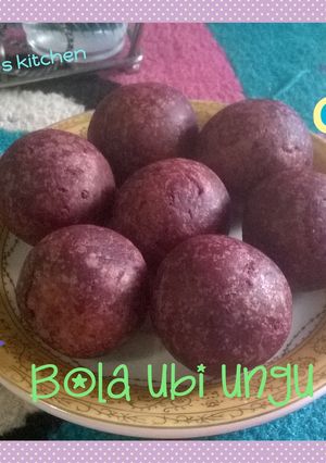 Foto resep Bola ubi ungu