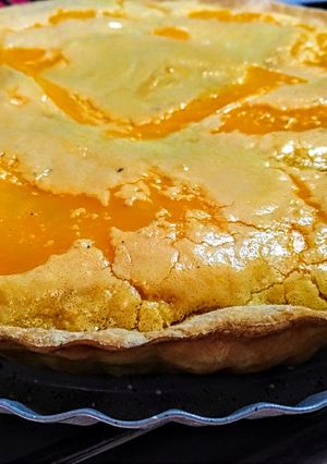 Una foto de Quiche De Fiambres españoles y Queso Americano...!🥧