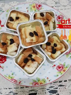 Foto resep Stup / puding Roti kukus