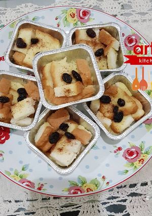Foto resep Stup / puding Roti kukus