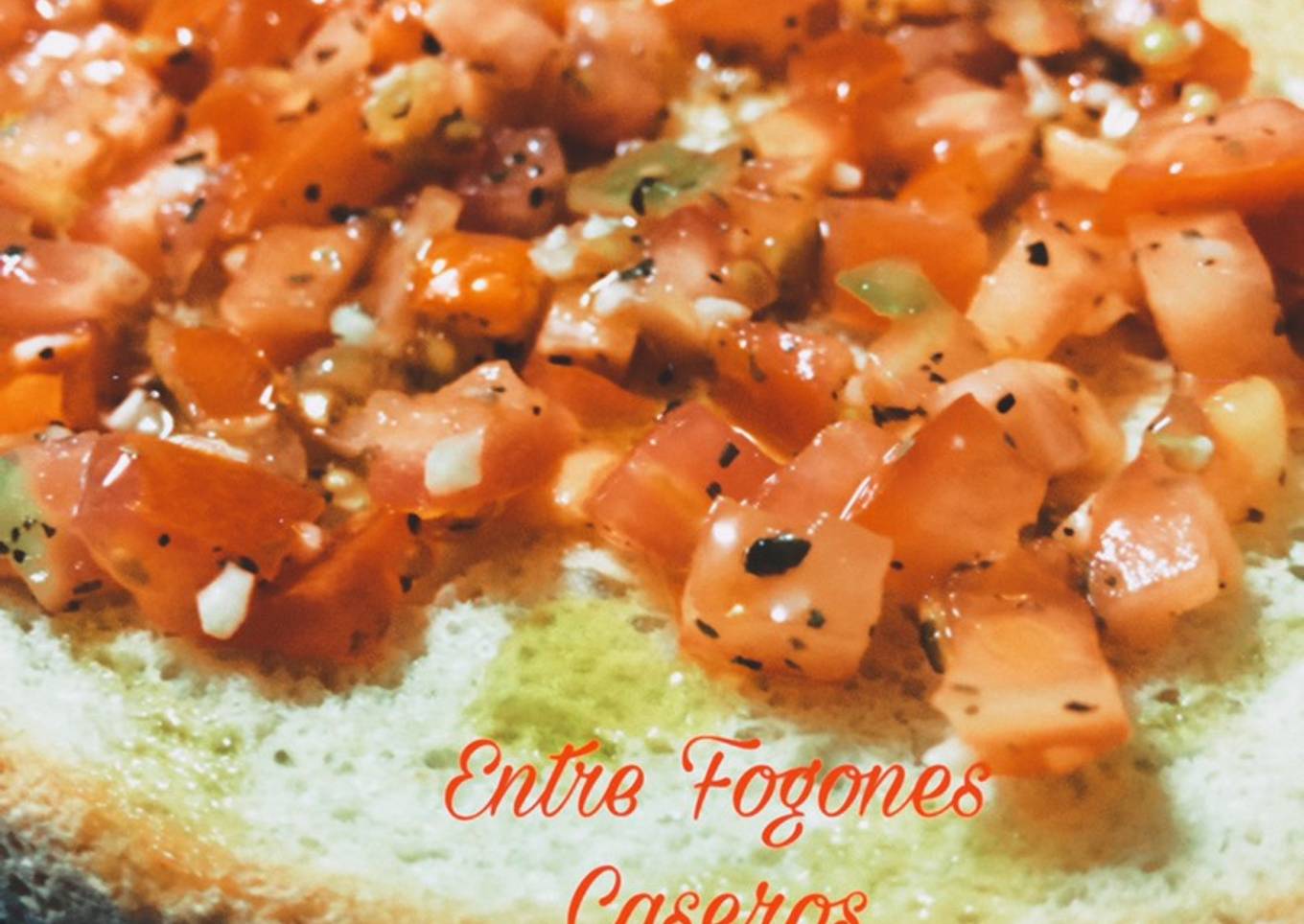 Bruschetta de tomate