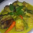 Mangut ikan asap tahu petai