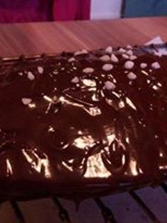 Φωτογραφία της συνταγής Κέικ μπανάνας με μαύρη σοκολάτα και χοντρό αλάτι