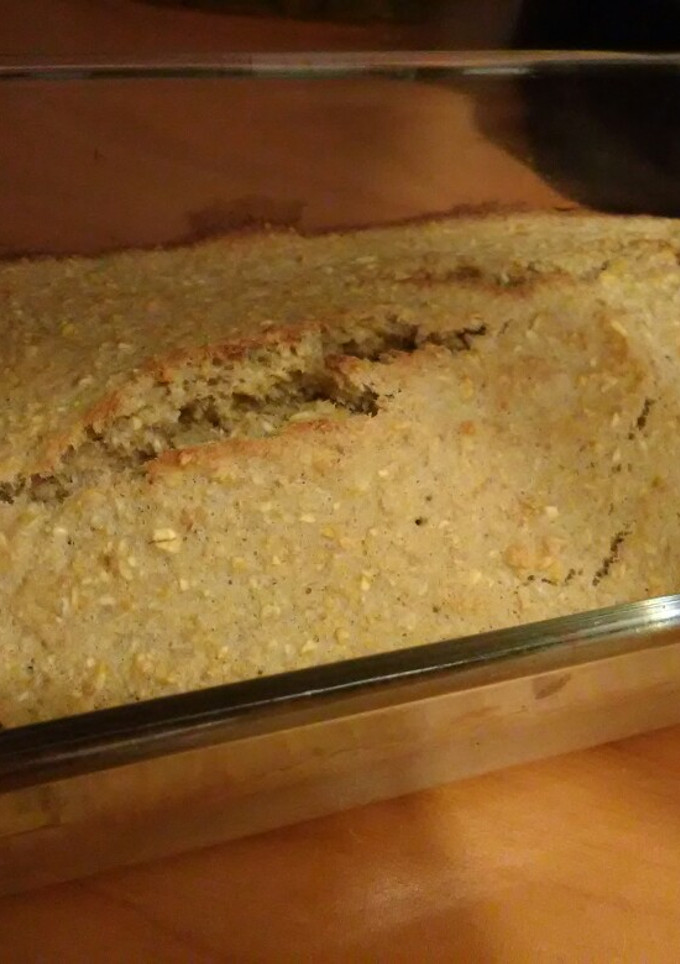 Una foto de Pan de plátano sin harina