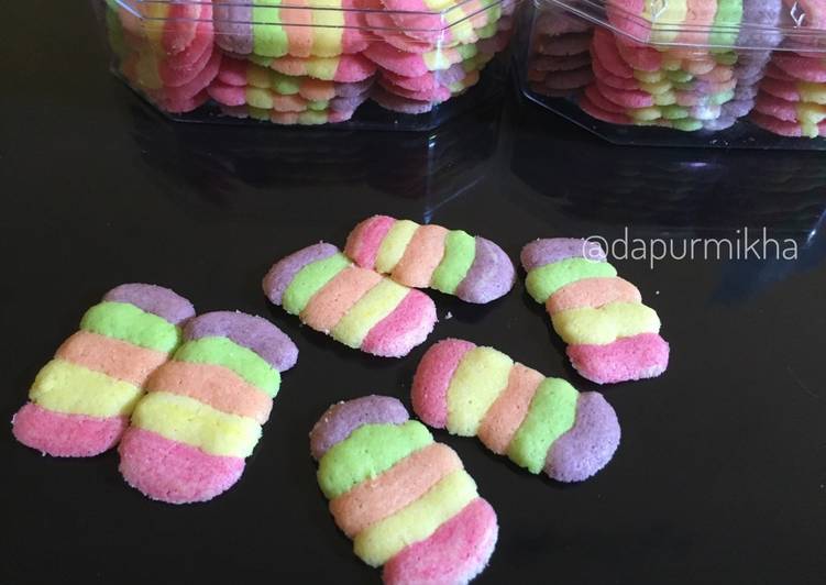 Resep: SempurnaLidah Kucing Rainbow 