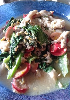 Foto resep Sayur pakcoy jamur saus tiram