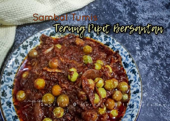 Sambal Tumis Terung Pipit Bersantan