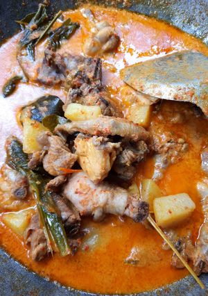 Foto resep Ayam gulai kentang