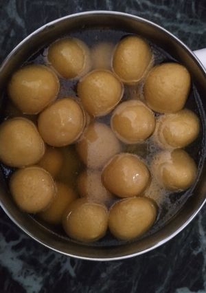A picture of Rasgulla.