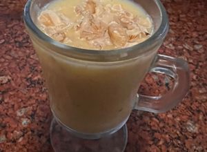 Una foto de MOUSSE DE MANGO nutritivo