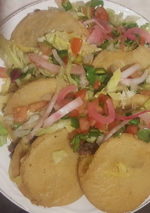 Una foto de Gorditas de carne asada