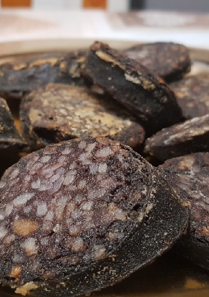 Una foto de Morcilla crujiente