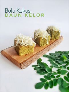 Foto resep Bolu Kukus Daun Kelor