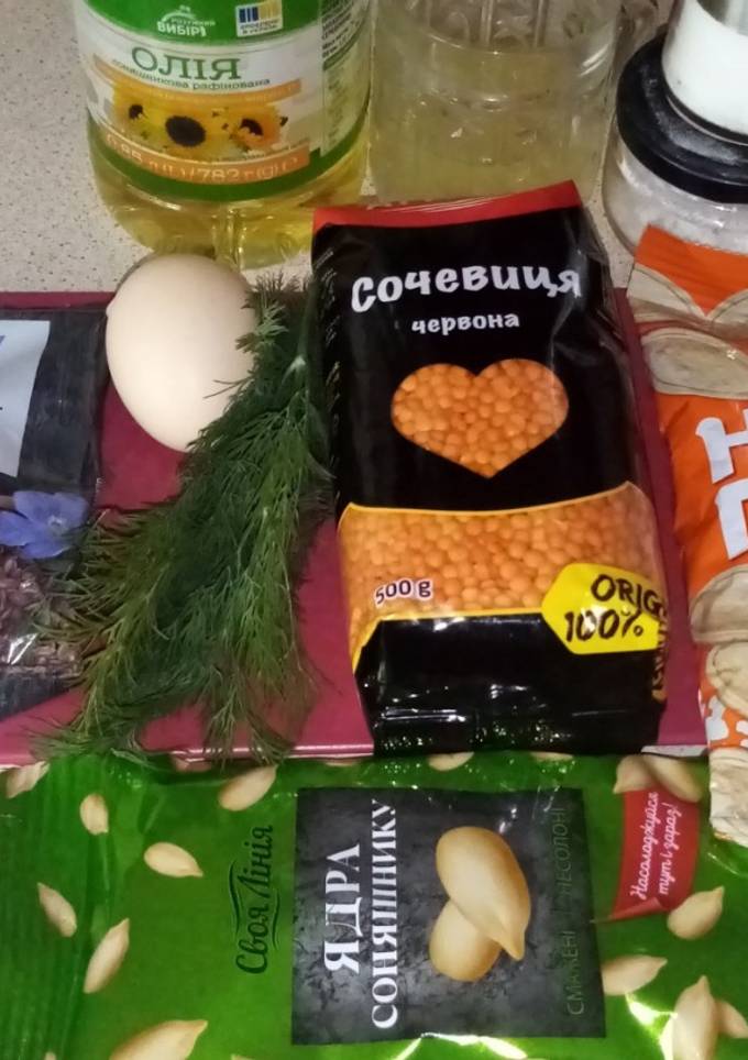 Булочки із сочевиці