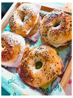 Una foto de Bagels