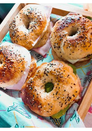 Una foto de Bagels