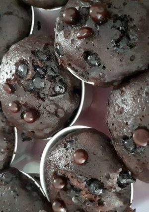 Foto resep Muffin coklat super lembut dan nyoklattt (kukus)