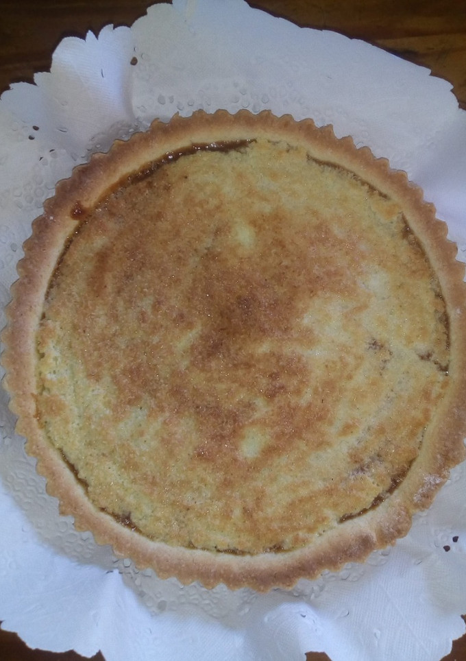 Una foto de Tarta de coco y dulce de leche 😋