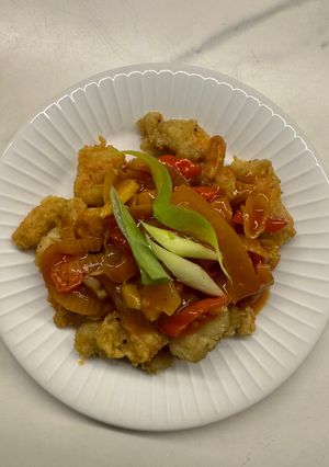 Foto resep Udang asam manis pedas