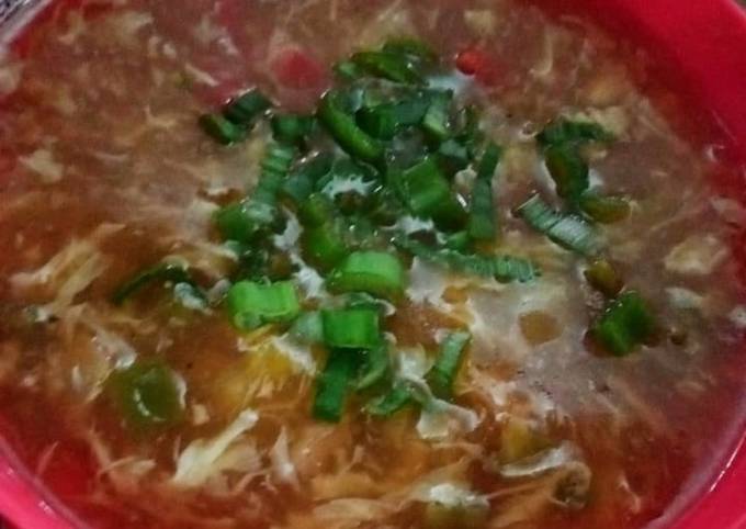 Recipe of Ultimate Hot n sour soup
