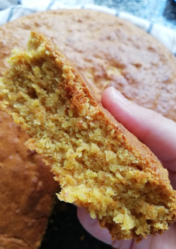 Una foto de Bizcocho de espelta integral con zanahoria y coco