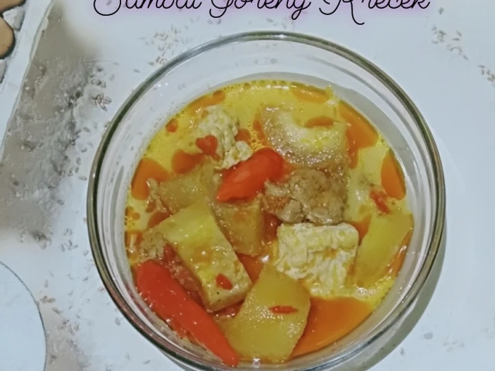 Cara Mudah Membikin Resep Sambal Goreng Krecek yang Lezat Anti Ribet, Lezat Sekali