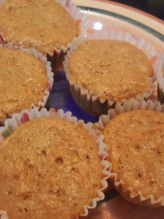 Una foto de Muffin de zanahoria