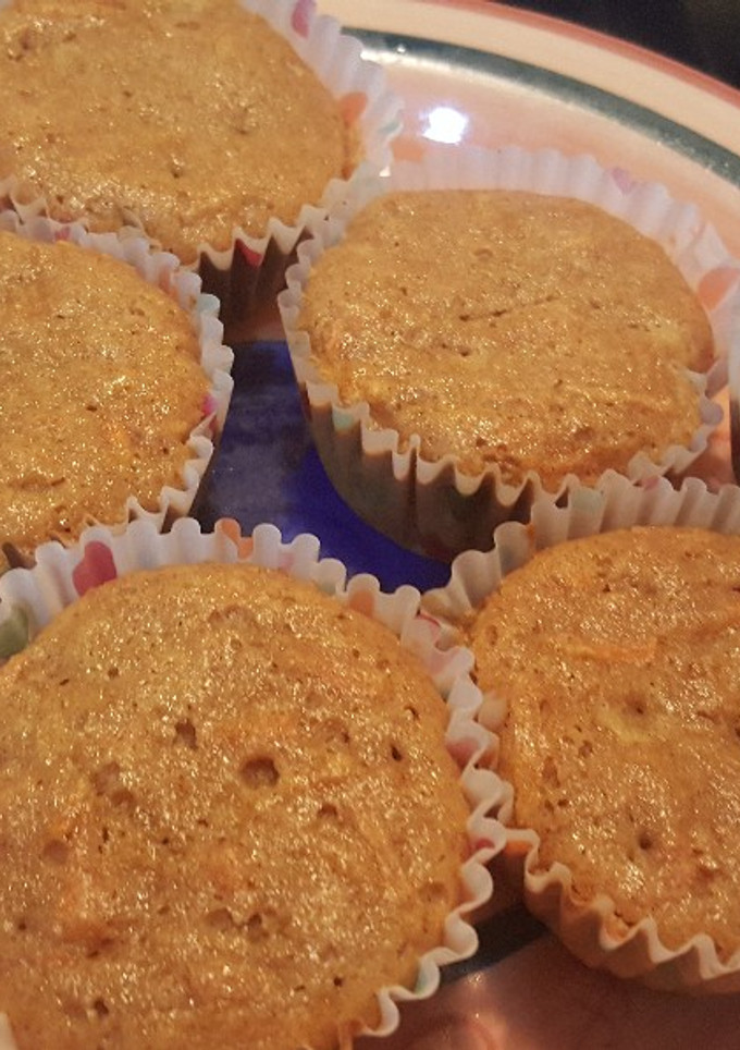 Una foto de Muffin de zanahoria