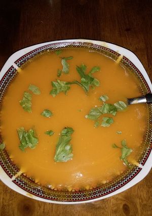 Una foto de Sopa de calabaza súper fácil