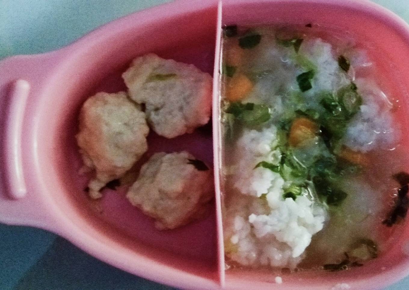 Bakso Udang + Tahu Mpasi 16 bulan +