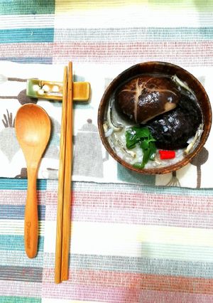 香菇魚干粥 的食譜成品照片