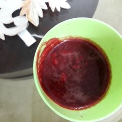 A picture of Vegetable-Fruity Juice #themechallenge.