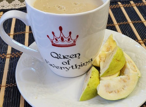 Una foto de Atole de guayabas