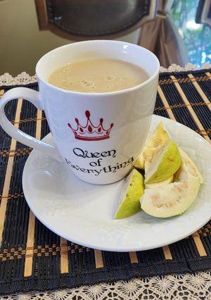 Una foto de Atole de guayabas