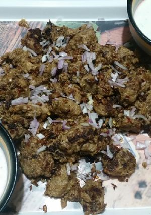 A picture of Bihari kubab.