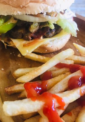 صورة لوصفة برجر منزلي 🍔