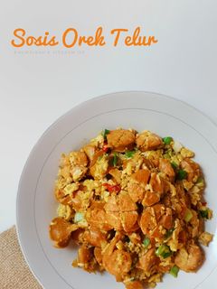 Foto resep Sosis Orek Telur