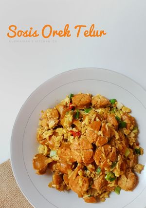 Foto resep Sosis Orek Telur