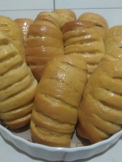 Foto resep Roti Isi Pisang Coklat Lembuut