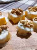 Polenta gorgonzola e noci