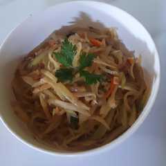 A picture of Tumis Manisa/Labu Jepang/Labu Jipang Saos Tiram.