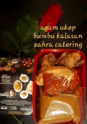 Foto resep Ayam ukep bumbu kalasan plus sambal bajak