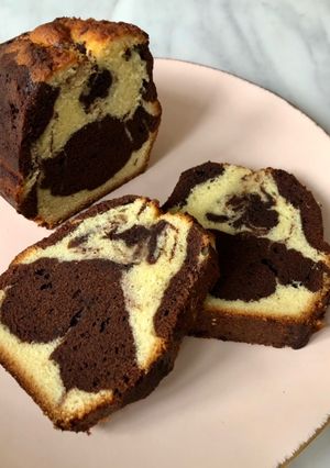 Une photo de Le CAKE Marbré