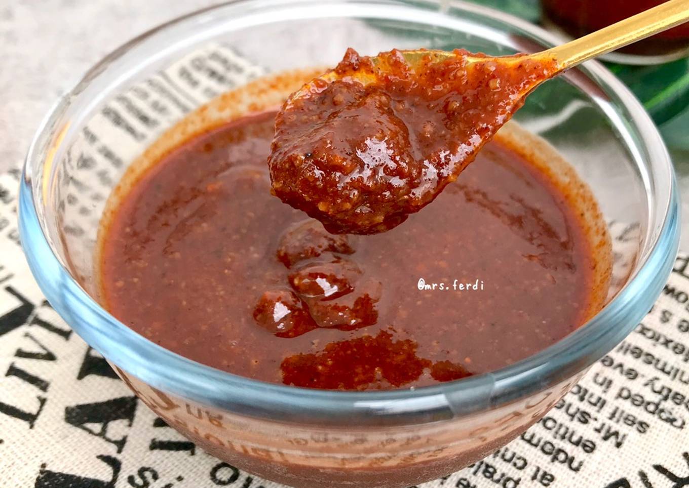 Sambal Gochujang Homemade