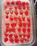 Postre cremoso de limón