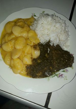 Una foto de Pallares con seco de res